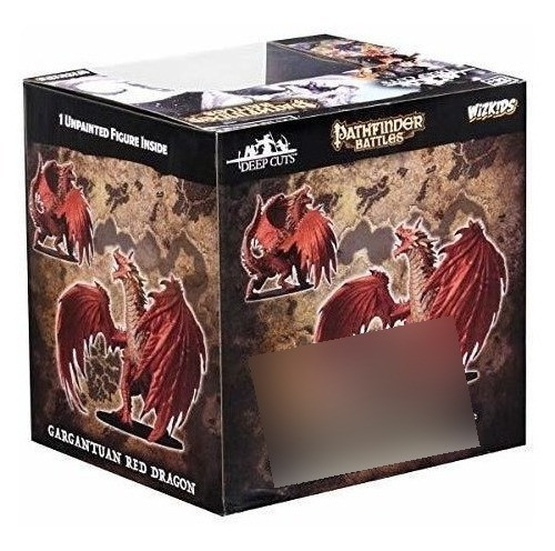 Buscador Profundo Corta Miniaturas Sin Pintar: Dragon Rojo G 0