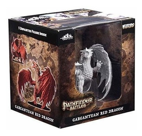 Buscador Profundo Corta Miniaturas Sin Pintar: Dragon Rojo G 1