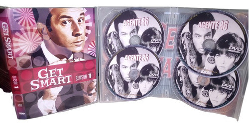 Dvd Box Agente 86 - Temporada 1 Completa Dublagem Original 0