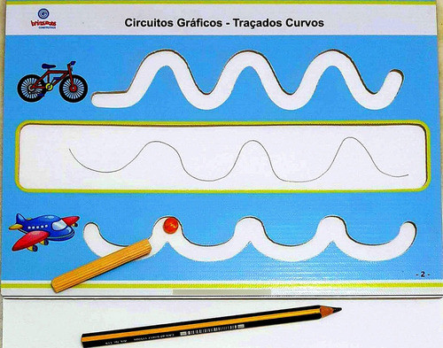 Brinquedos Pedagógico - Circuito Sensorial Placa 02 0