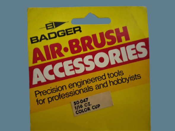 Copa Para Aerógrafo Badger  Modelo 100 De 1/16 Oz. 1