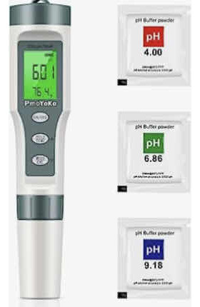 Yannik 3 En 1 Medidor De Ph Para Hidroponia 0