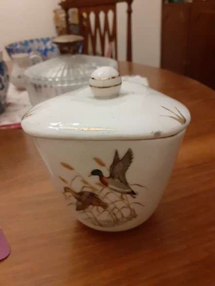 Azucarera De Loza Nacional Patos Antigua 0