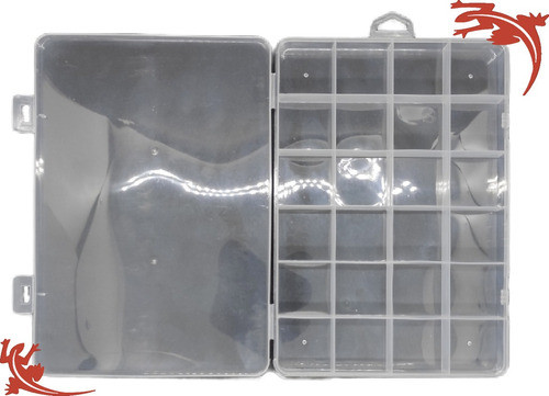 Cajita Plastica 24 Divisiones P/ Kit Bijou Pulserita 10 Unid 1