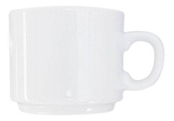 Set X6 Taza Café Pocillo Plato Vajilla Germer Gastronomico 1