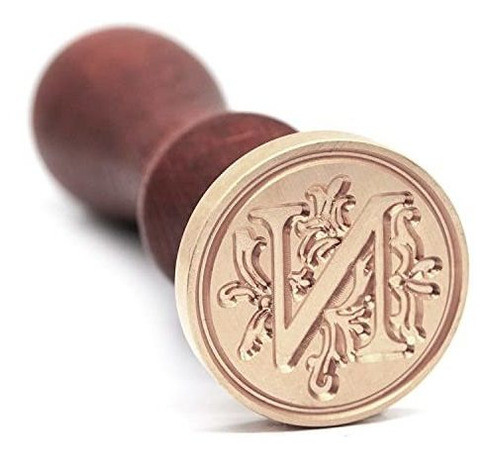 Sello De Metal   Para Lacrado Letra N Medieval 0