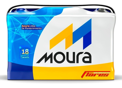 Batería Auto Moura M22gd 12x65 Reforzada P/focus-gol- Corsa 0