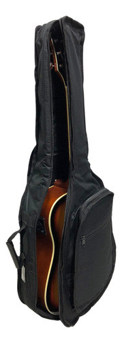 Capa De Violão Jumbo Preto Modelo Cargo Case Bag 0