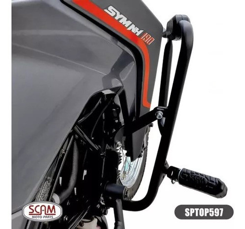Protetor Motor E Carenagem Scam Com Pedaleira Nh190 Nh 190 1
