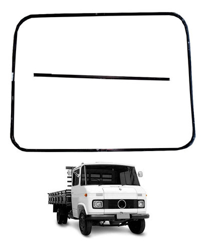 Cajado Vidro Porta Mb 608 72 A 86 - 3096700331 0