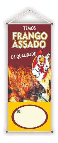 Faixa/banner Pronto Assados Fa-12  30x70cm (arte Pronta) 0