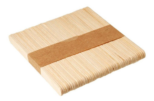 Palitos De Helado Color Natural Pack X 50 Unidades 0