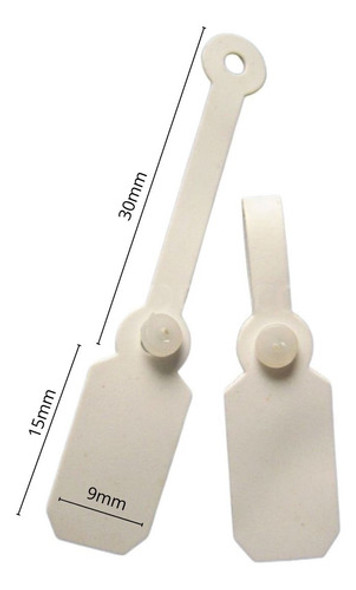 Etiquetas Joyeria Bijouterie Escribible X1000 Blanco 0