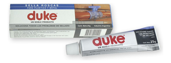Pegamento Sella Rosca 25 Gr Duke Para Agua 1 Pegamento Sella Rosca 25 Gr Duke Para Agua 1