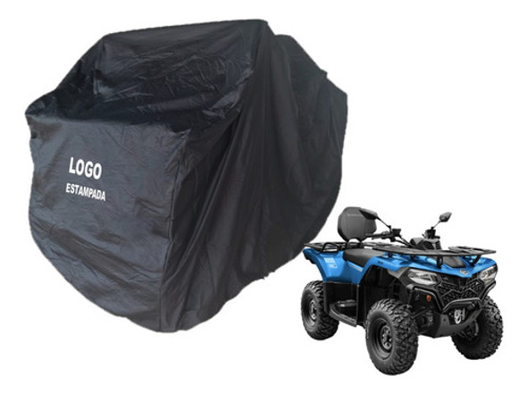 Capa Tecido 100% Impermeável Quadriciclo Cfmoto Cforce 450 L 0
