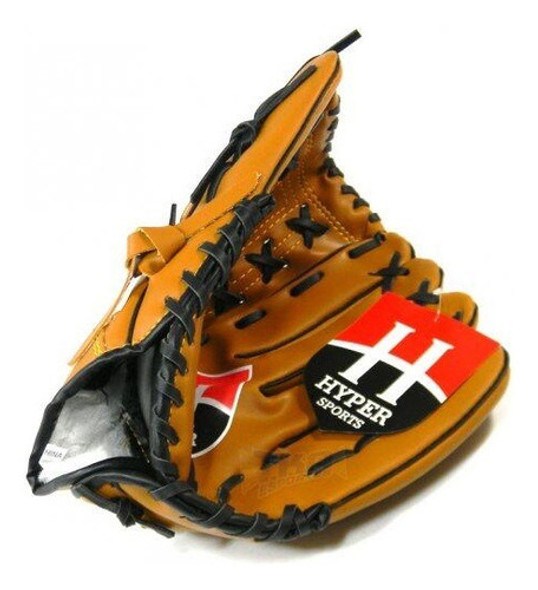 Luva De Baseball Pu Softball Costurada Beisebol Tamanho 12,5 1