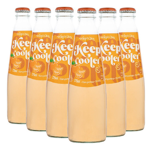 Keep Cooler Classic Tangerina 275ml Cx C/6 0