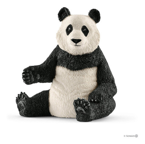 Schleich Oso Panda Jugando Animales Salvajes Oficial 0