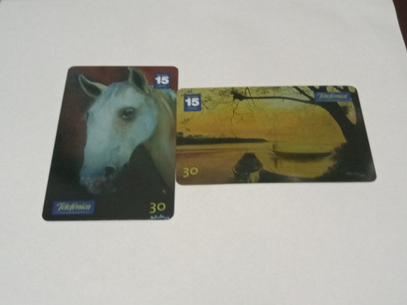 Cartões Telefonicos Série Arte Viva 0