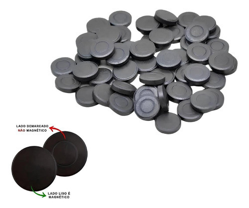Ímã Ferrite Disco Ø 30 X 4 Mm Pastilha 10 Unidades - Oximag 1