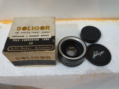 Tele Converter Soligor 2 X Rosca Pentax O Similar-506 0