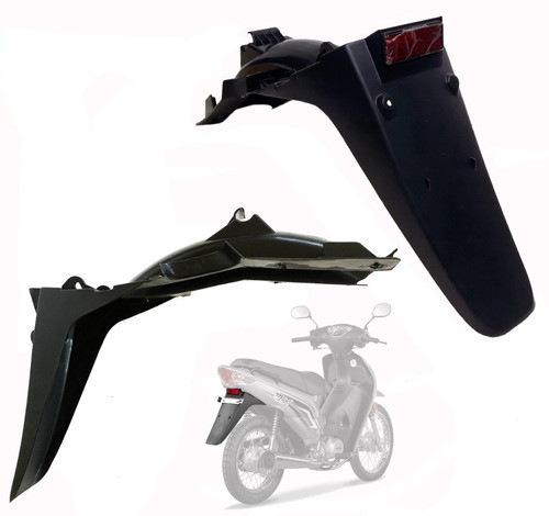 Guardabarro Trasero Mondial Ld 125 Max R Ld 110 Max Original 0