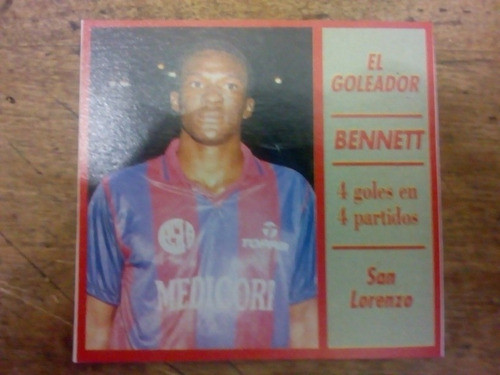 Recorte San Lorenzo De Almagro De Eduardo Bennett Delantero 0