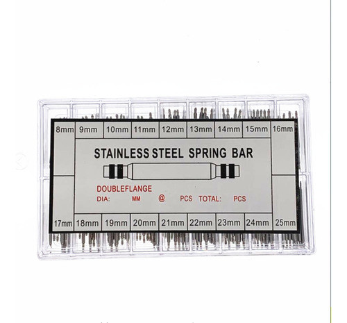 Barra De Mola De Aço Inoxidável De 8-25 Mm Watchmakers Watch 1