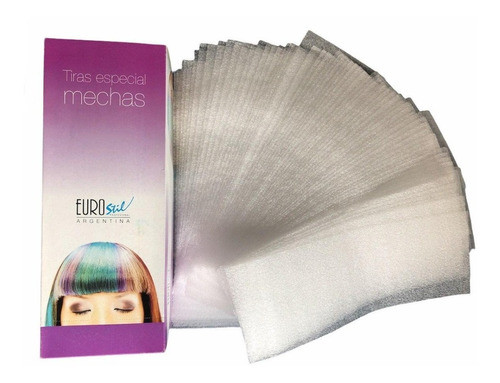 Bandas Térmicas Para Mechas Reflejo Eurostil Peluqueria X 80 0
