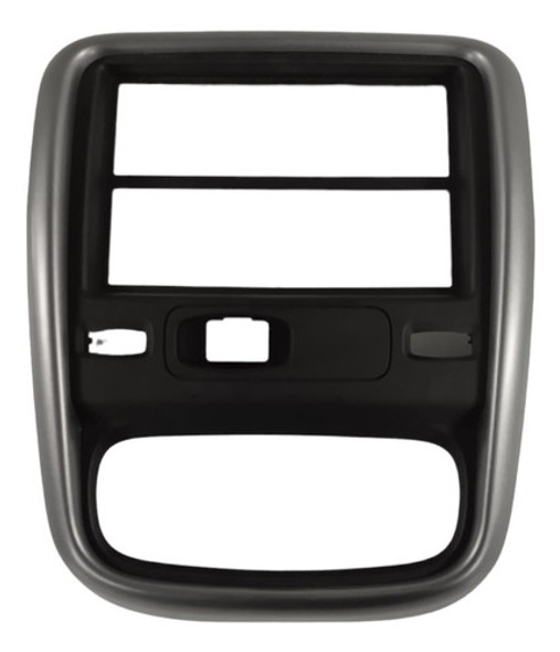 Moldura De Radio Centrl Painel 1din Renault Duster 2010 2014 0