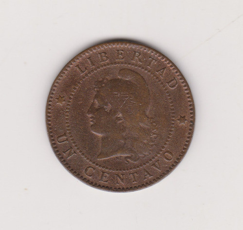 Moneda Argentina 1 Centavo 1884 Bueno 1