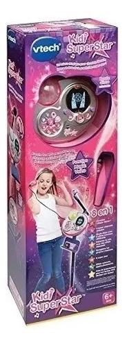Equipo De Karaoke Con Micrófono Y Lucz Kidi Superstar Vtech 0