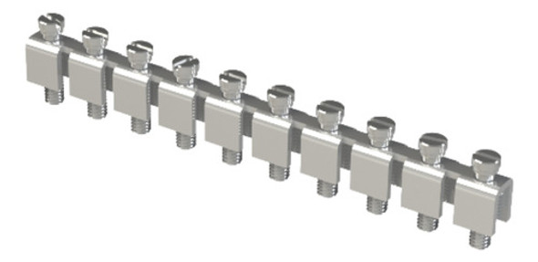 Kit C/ 3 Ponte Conectora Com 10 Terminais Para Borne Sak 6mm 0