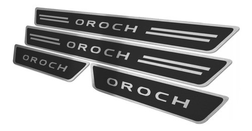 Protector Cubre Zocalos P/ Renault Oroch Accesorio Black 0