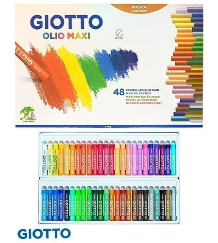 Oleo Pastel Giotto X 48 Colores 0