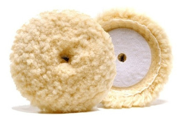 Pad Bonete Corderito Lana 1 Faz Pulido Profesional 180mm-7 P 0