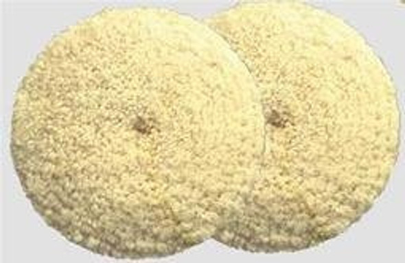 Pad Bonete Corderito Lana 1 Faz Pulido Profesional 180mm-7 P 1