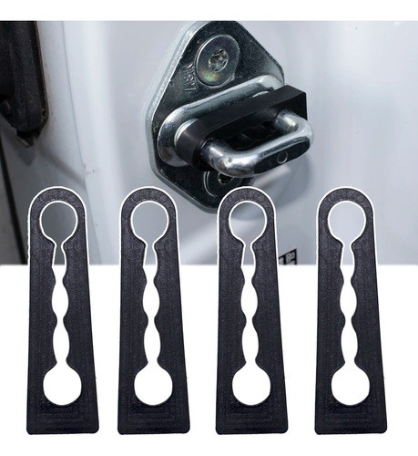 Kit Gomas Antirruido Puerta Nissan March (4 Unidades) 1
