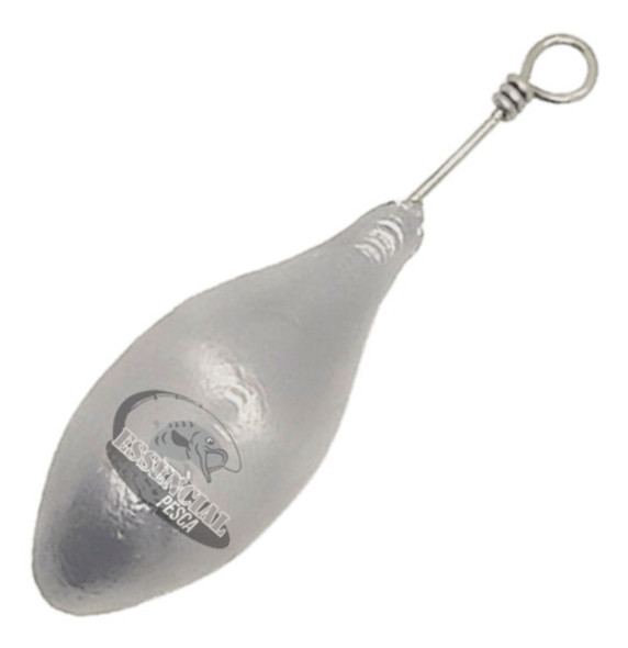 Kit 10 Chumbada Para Pesca De Praia Rio Mar Modelo Bank 100g 1