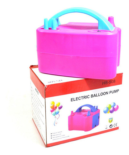 Inflador De Globos Electrico, 2 Bocas 1