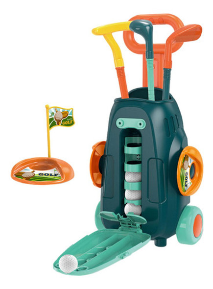 Crianças Conjunto De Golfe Mini Conjunto De Golfe Verde 0