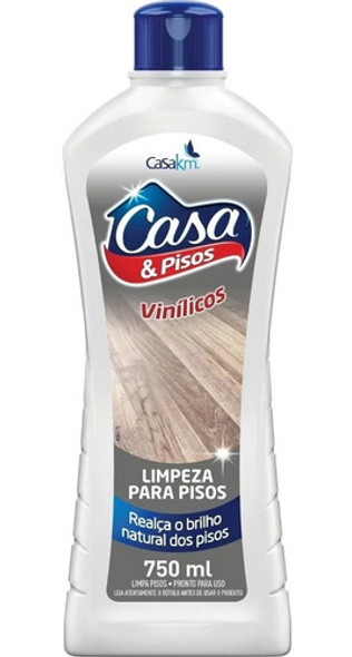 Kit 3 Limpador Pisos Vinilicos 750ml Casa&piso Casakm 1 Kit 3 Limpador Pisos Vinilicos 750ml Casa&piso Casakm 1