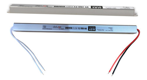 10 Fonte Driver Slim 12v 48w 4a Fita Led Perfil Led Bivolt 0