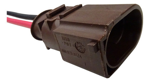 Ficha 2 Vias Vw Macho Electrov.(prolong) 0
