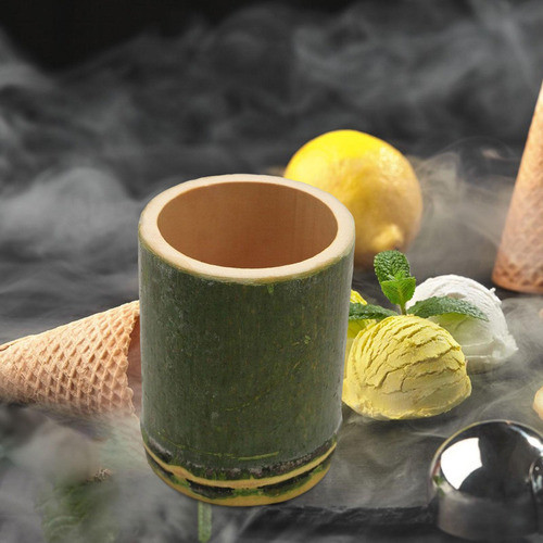 4 Taça De Bambu Arroz Tubo De Bambu Redondo Servindo Taça 1