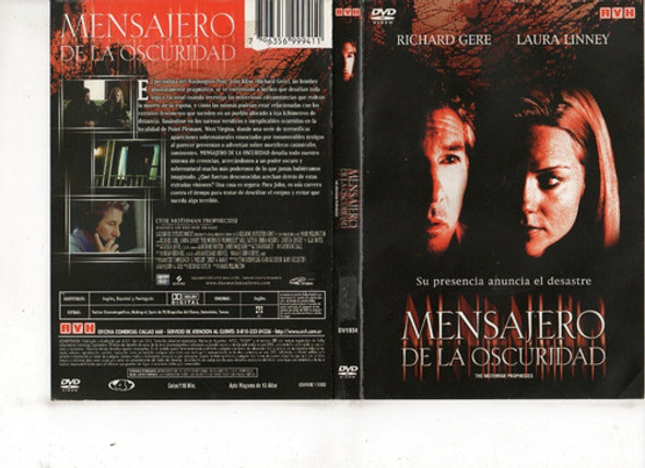 Mensajero De La Oscuridad (2002) - Dvd Original - Mcbmi 0 Mensajero De La Oscuridad (2002) - Dvd Original - Mcbmi 0
