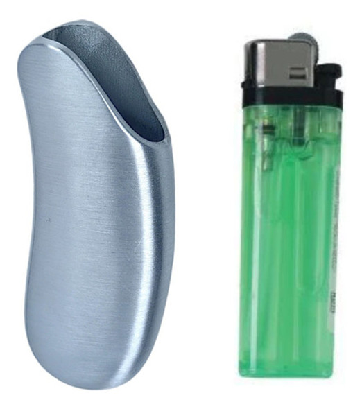 Funda Para Encendedor Metalico Con Encendedor De Regalo 0