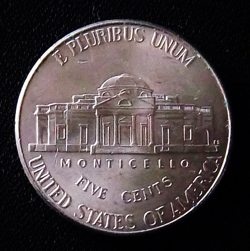 Estados Unidos 5 Cents 2012 P Exc Km 381 Jefferson Nikel 1