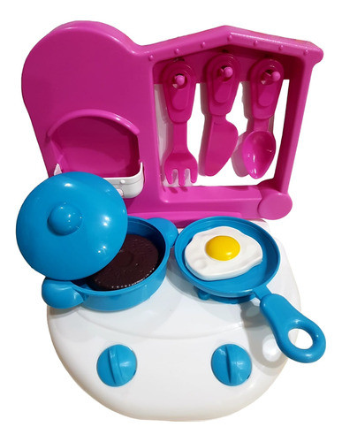 Set Anafe Chico Comiditas Accesorios Miniplay Casa Valente 0