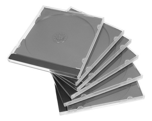 Estojo De Dvd Cds Em Branco Cds Cd Disc Cd 6 Unidades 0